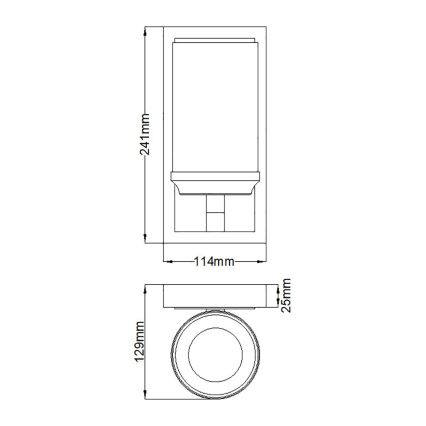 Feiss - LED Vägglampa för badrum AMALIA 1xG9/3,5W/230V IP44 skinande krom