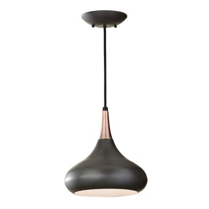Feiss - Takpendel BESO på sladd 1xE27/60W/230V Ø 25,4 cm svart/koppar