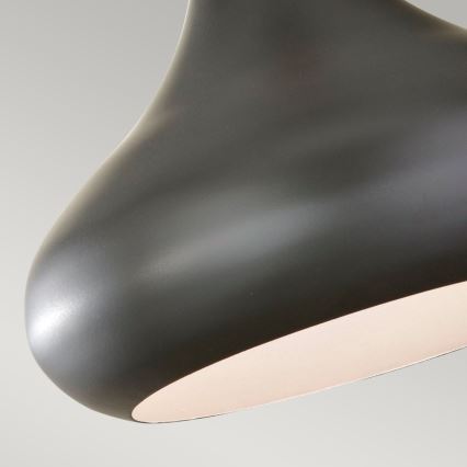 Feiss - Takpendel BESO på sladd 1xE27/60W/230V Ø 25,4 cm svart/koppar