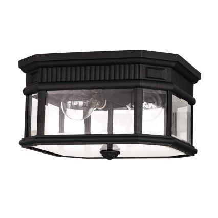 Feiss - Taklampa för utomhusbruk COTSWOLD LANE 2xE27/60W/230V IP44