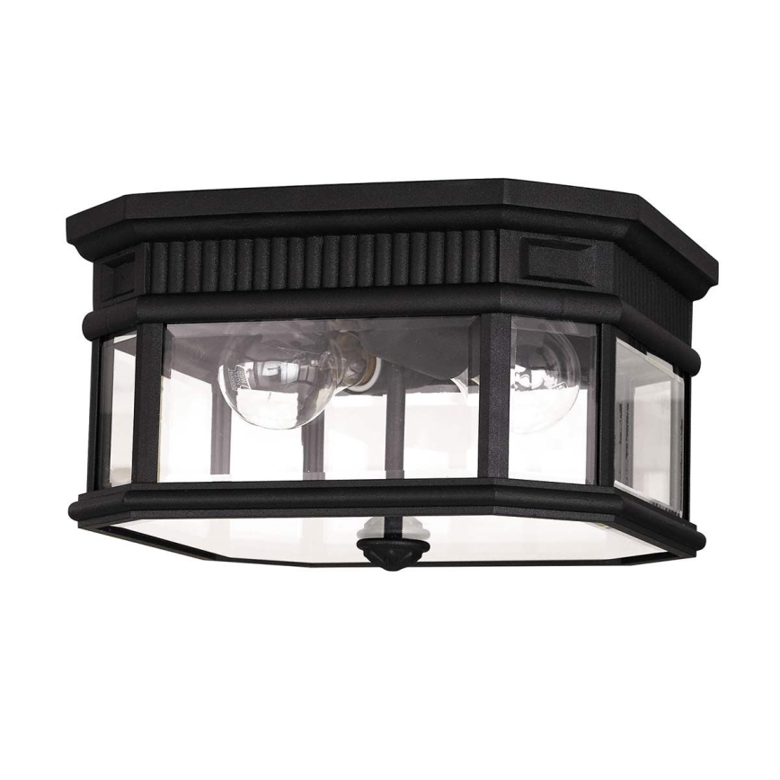 Feiss - Taklampa för utomhusbruk COTSWOLD LANE 2xE27/60W/230V IP44