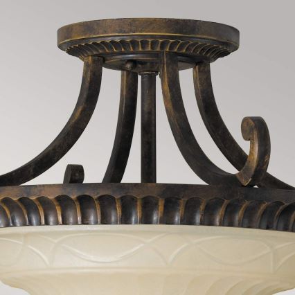 Feiss - Ytmonterad ljuskrona DRAWING ROOM 2xE27/60W/230V