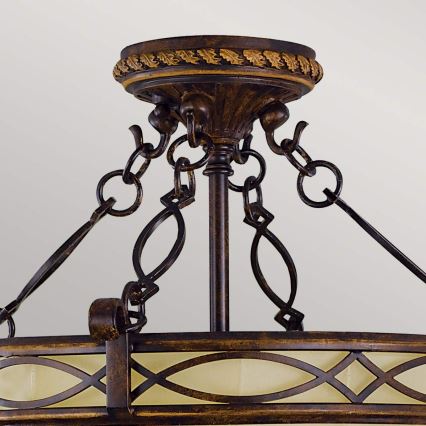 Feiss - Ytmonterad ljuskrona DRAWING ROOM 2xE27/60W/230V