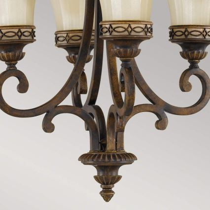 Feiss - Ljuskrona på kedja DRAWING ROOM 4xE27/60W/230V