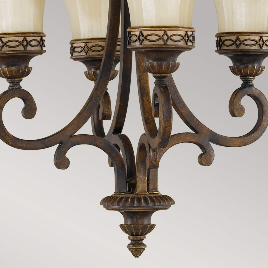 Feiss - Ljuskrona på kedja DRAWING ROOM 4xE27/60W/230V