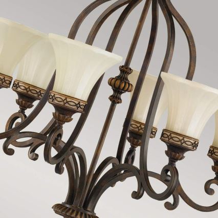 Feiss - Ljuskrona på kedja DRAWING ROOM 6xE27/60W/230V