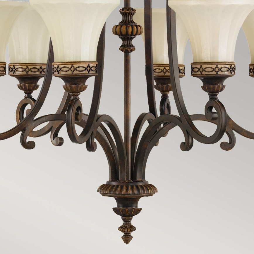 Feiss - Ljuskrona på kedja DRAWING ROOM 6xE27/60W/230V