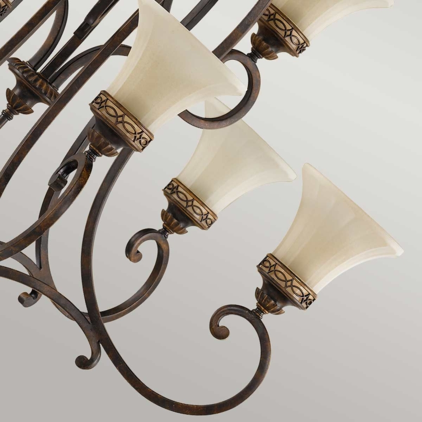 Feiss - Ljuskrona på kedja DRAWING ROOM 9xE27/60W/230V