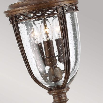 Feiss - Utomhuslampa ENGLISH BRIDLE 3xE14/60W/230V IP44