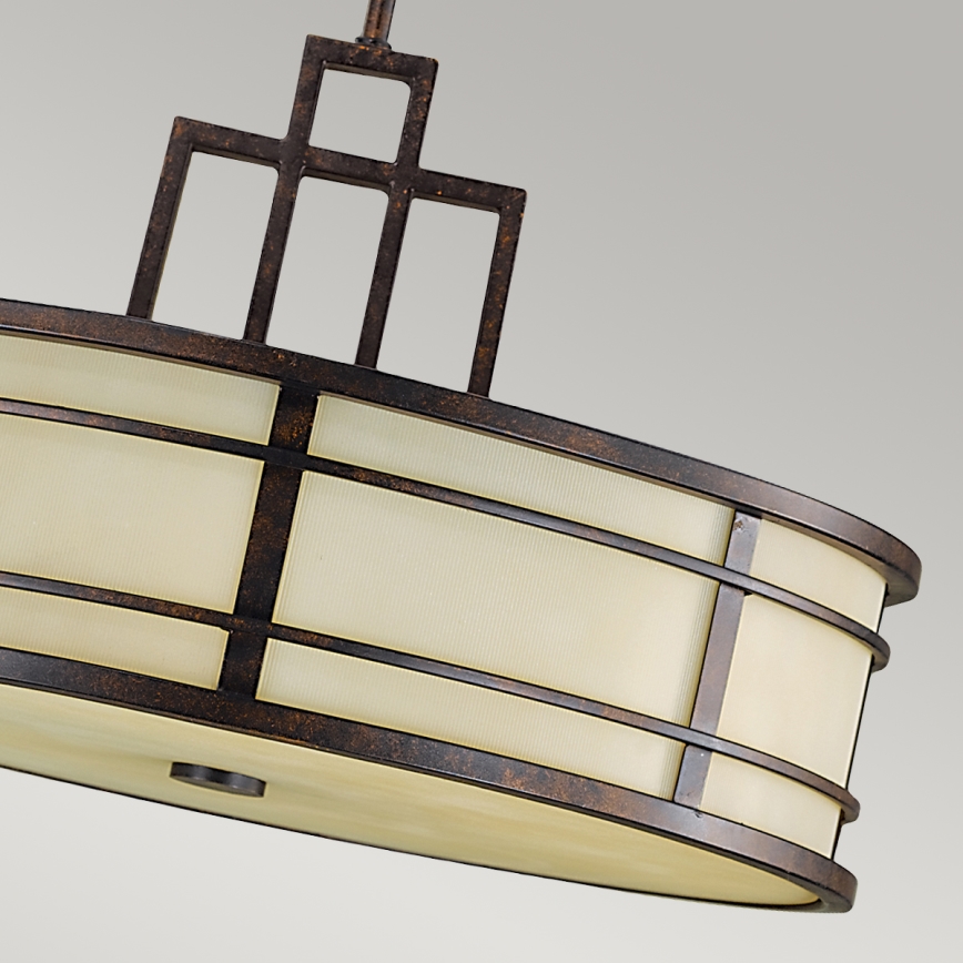 Feiss - Pendelkrona FUSION 3xE27/60W/230V