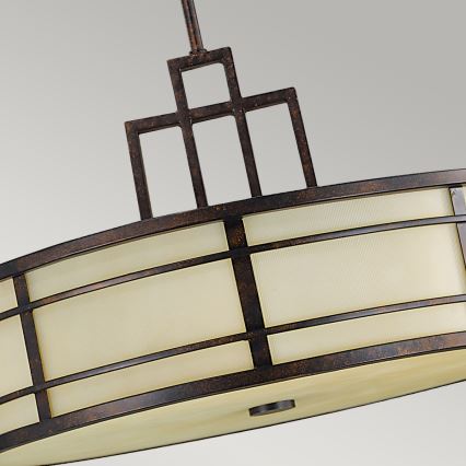 Feiss - Pendelkrona FUSION 3xE27/60W/230V