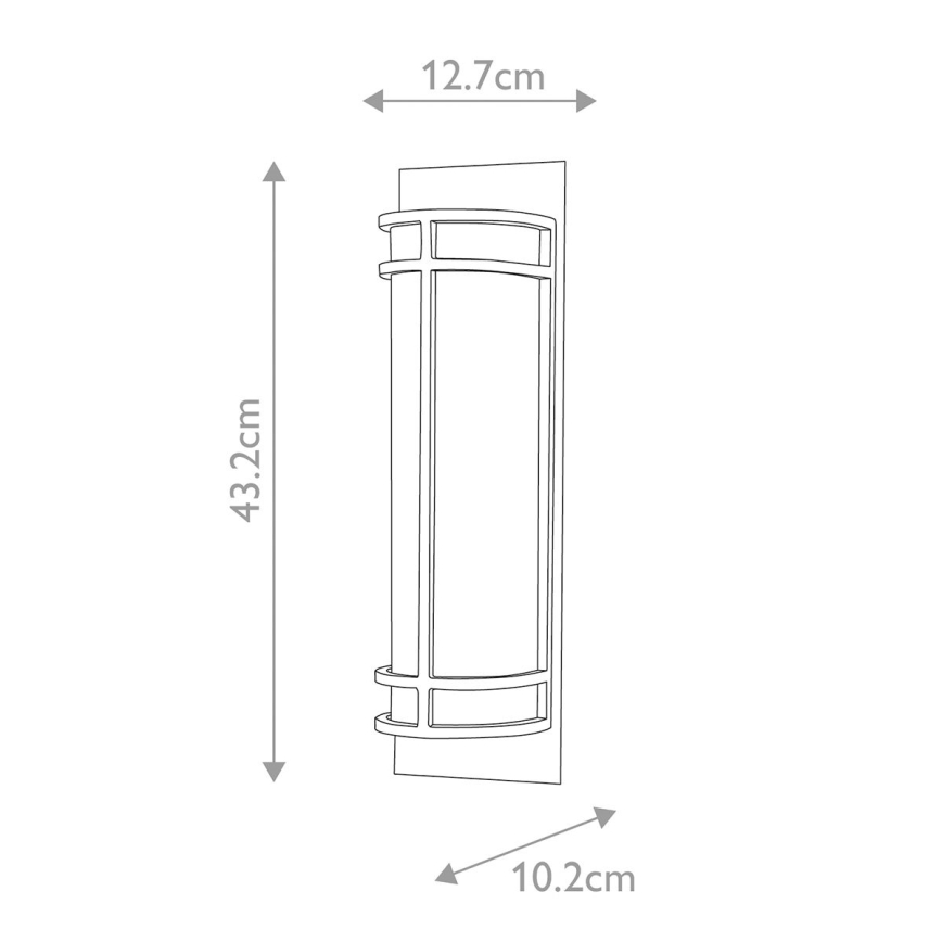 Feiss - Vägglampa FUSION 2xE27/60W/230V
