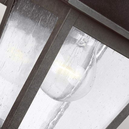 Feiss - Vägglampa för utomhusbruk GALENA 1xE27/60W/230V IP44