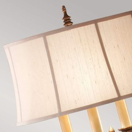 Feiss - Golvlampa GIBSON 4xE27/60W/230V
