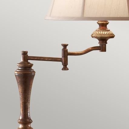 Feiss - Golvlampa GIBSON 1xE27/60W/230V