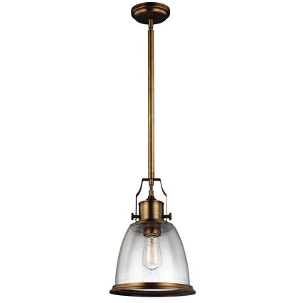 Feiss - Pendelkrona HOBSON 1xE27/60W/230V brons