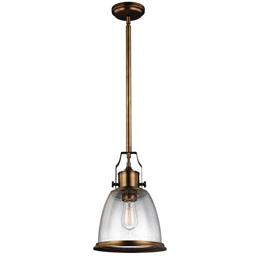 Feiss - Pendelkrona HOBSON 1xE27/60W/230V brons