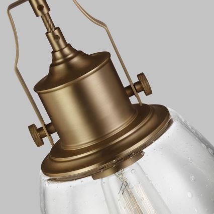 Feiss - Pendelkrona HOBSON 1xE27/60W/230V brons