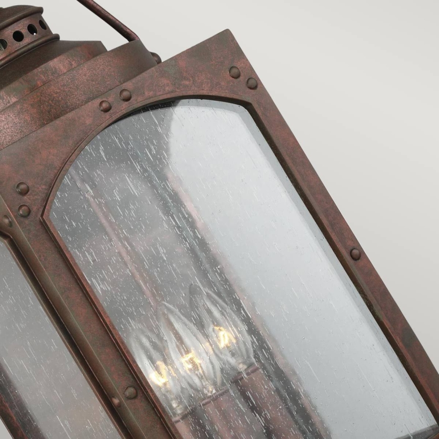 Feiss - Vägglampa för utomhusbruk RANDHURST 3xE14/40W/230V IP44