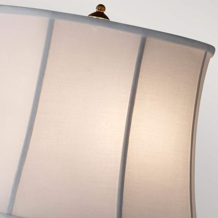 Feiss - Golvlampa STATEROOM 2xE27/60W/230V mässing