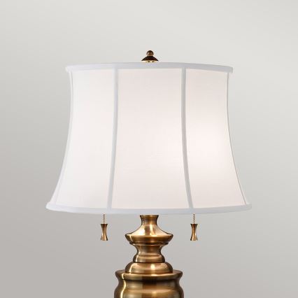 Feiss - Bordslampa STATEROOM 2xE27/60W/230V mässing