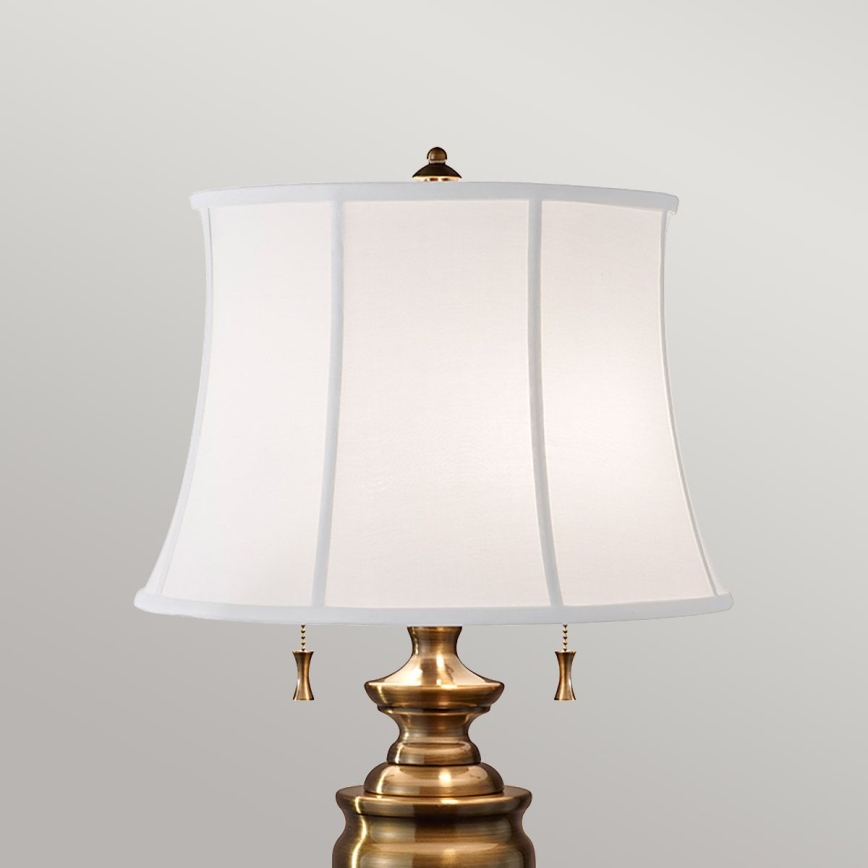 Feiss - Bordslampa STATEROOM 2xE27/60W/230V mässing