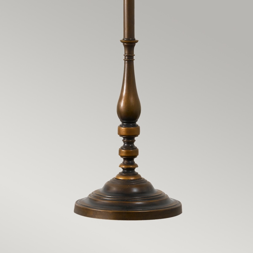 Feiss - Golv lampa LINCOLNDALE 1xE27/60W/230V brons/beige