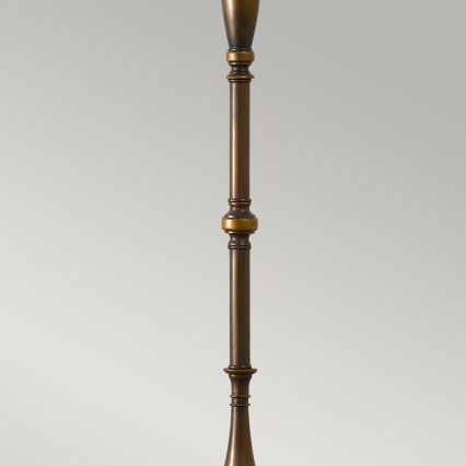 Feiss - Golv lampa LINCOLNDALE 1xE27/60W/230V brons/beige