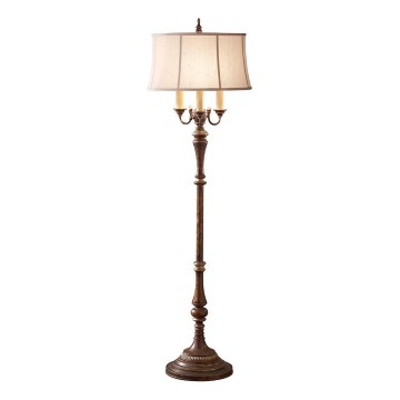 Feiss - Golvlampa GIBSON 4xE27/60W/230V