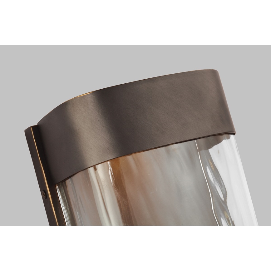 Feiss - LED vägglampa för utomhusbruk BENNIE LED/14W/230V IP44 brons