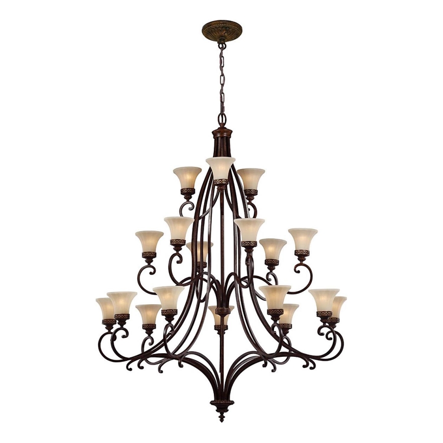 Feiss - Ljuskrona på kedja DRAWING ROOM 18xE27/60W/230V