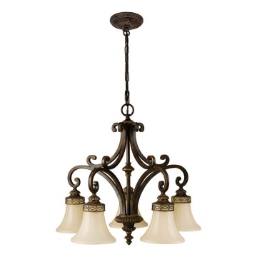 Feiss - Ljuskrona på kedja DRAWING ROOM 5xE27/60W/230V