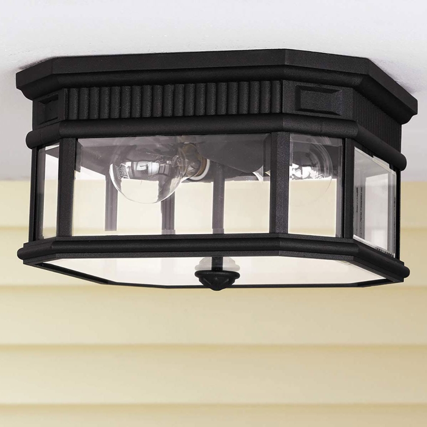 Feiss - Taklampa för utomhusbruk COTSWOLD LANE 2xE27/60W/230V IP44
