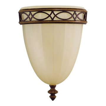 Feiss - Vägglampa DRAWING ROOM 1xE27/60W/230V brons