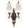 Feiss - Vägglampa DRAWING ROOM 2xE14/60W/230V