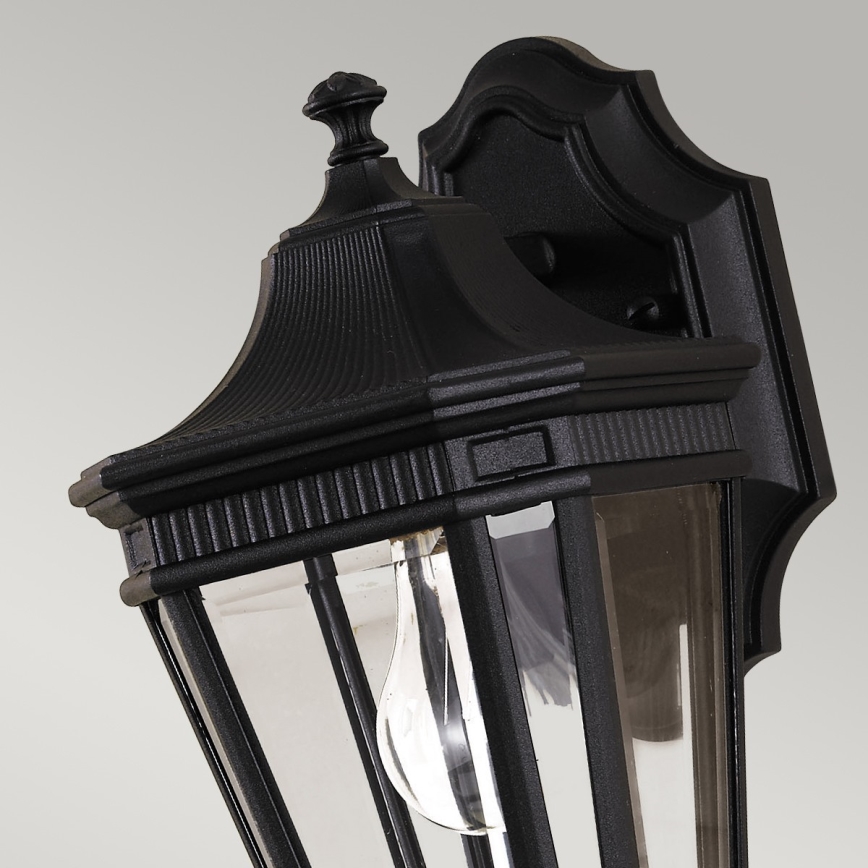 Feiss - Vägglampa för utomhusbruk COTSWOLD LANE 1xE27/100W/230V IP44 svart