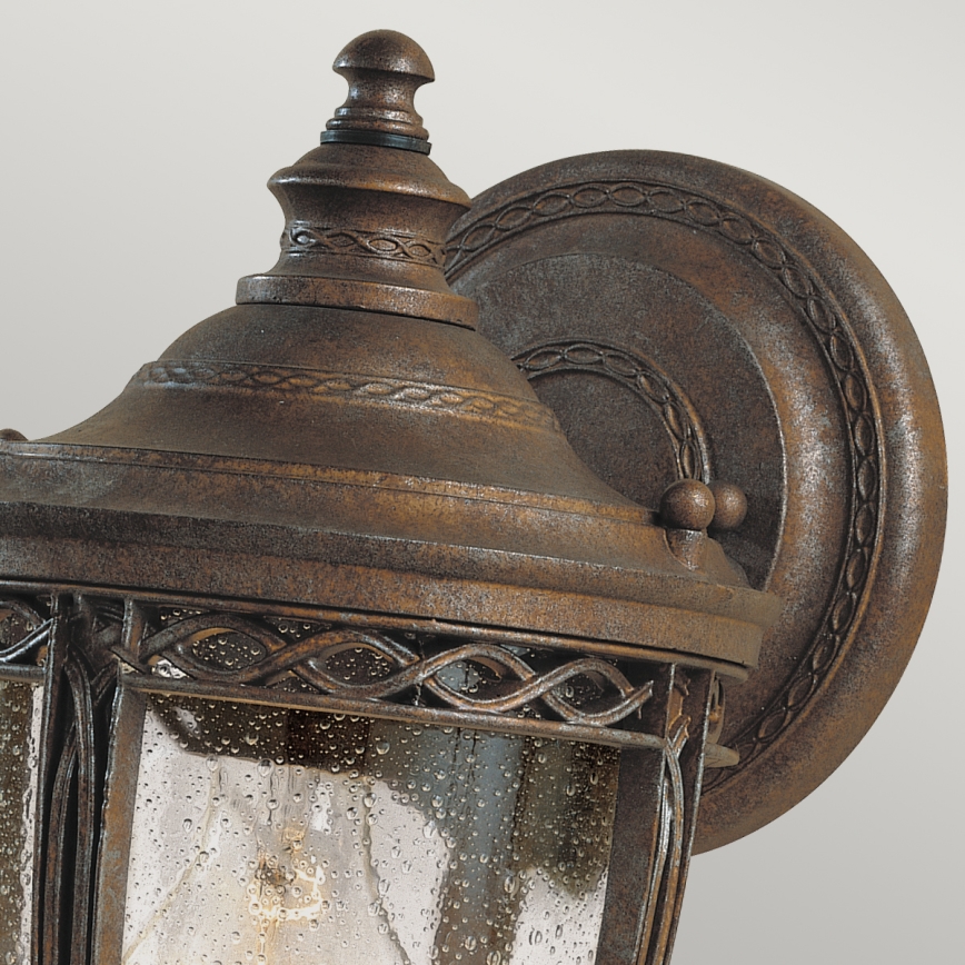Feiss - Vägglampa för utomhusbruk ENGLISH BRIDLE 1xE27/60W/230V IP44