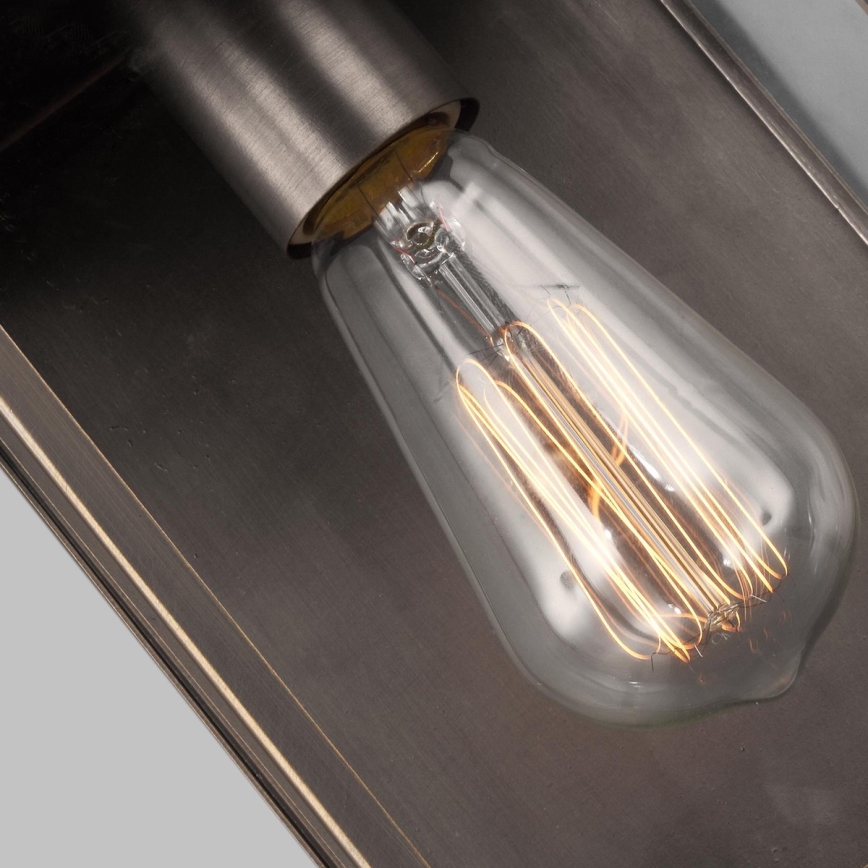 Feiss - Vägglampa för utomhusbruk GLENVIEW 1xE27/60W/230V IP44 antracit