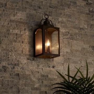 Feiss - Vägglampa för utomhusbruk RANDHURST 3xE14/40W/230V IP44