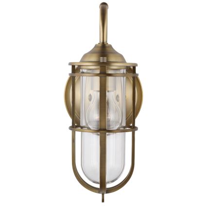 Feiss - Vägglampa för utomhusbruk URBAN 1xE27/60W/230V IP44 brons