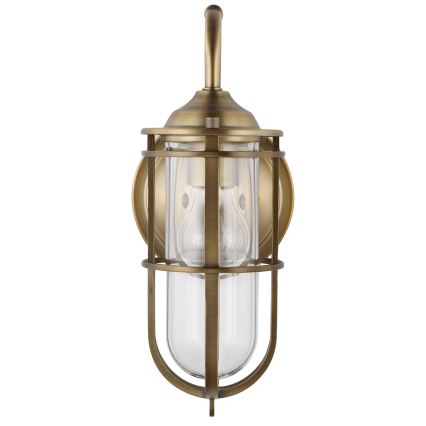 Feiss - Vägglampa för utomhusbruk URBAN 1xE27/60W/230V IP44 brons