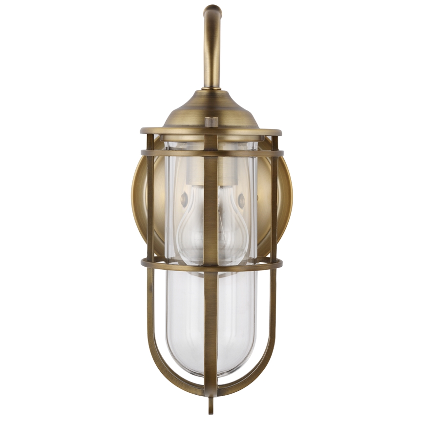 Feiss - Vägglampa för utomhusbruk URBAN 1xE27/60W/230V IP44 brons