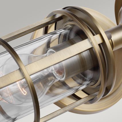 Feiss - Vägglampa för utomhusbruk URBAN 2xE27/60W/230V IP44 brons