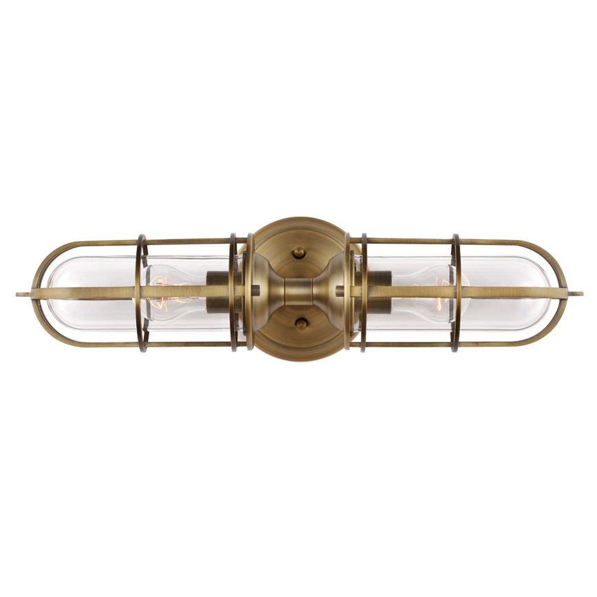 Feiss - Vägglampa för utomhusbruk URBAN 2xE27/60W/230V IP44 brons