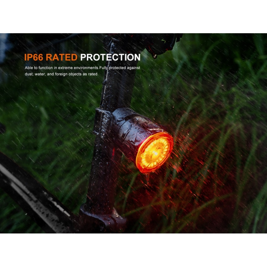 Fenix BC06R - LED Dimbar uppladdningsbar cykellampa LED/USB IP66 90 lm 24,5 h 560 mAh