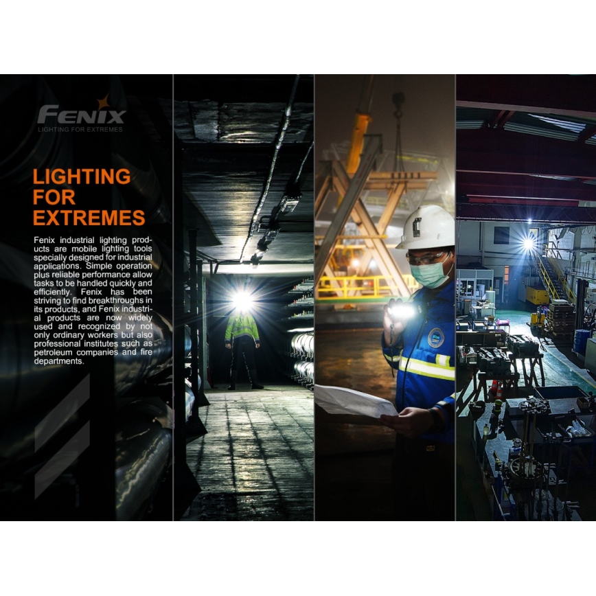 Fenix C7 - LED Ljusreglerad rechargeable flashlight 1xLED/1x21700 IP68 3000 lm 68 h