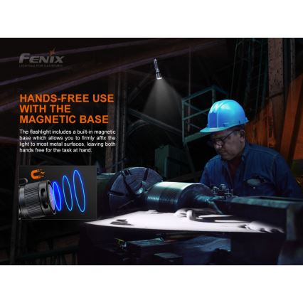 Fenix C7 - LED Ljusreglerad rechargeable flashlight 1xLED/1x21700 IP68 3000 lm 68 h