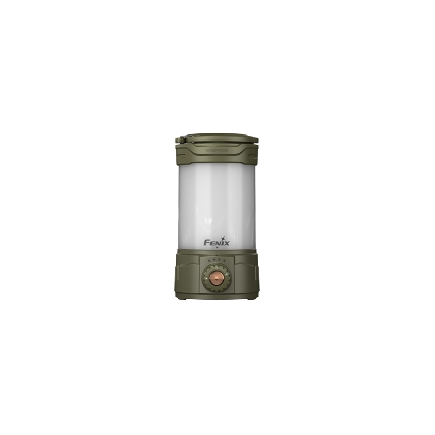 Fenix CL26RPROOLI - LED Ljusreglerad bärbar uppladdningsbar lampa LED/USB IP66 650 glansig 408 h 5000 mAh grön
