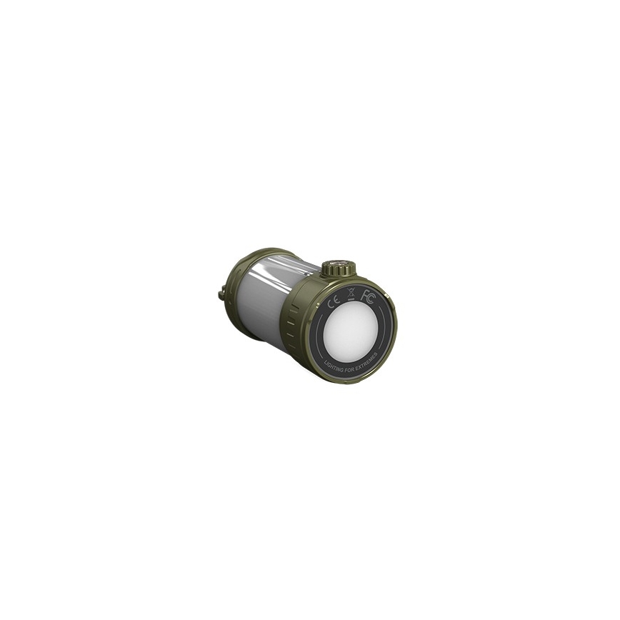 Fenix CL26RPROOLI - LED Ljusreglerad bärbar uppladdningsbar lampa LED/USB IP66 650 glansig 408 h 5000 mAh grön