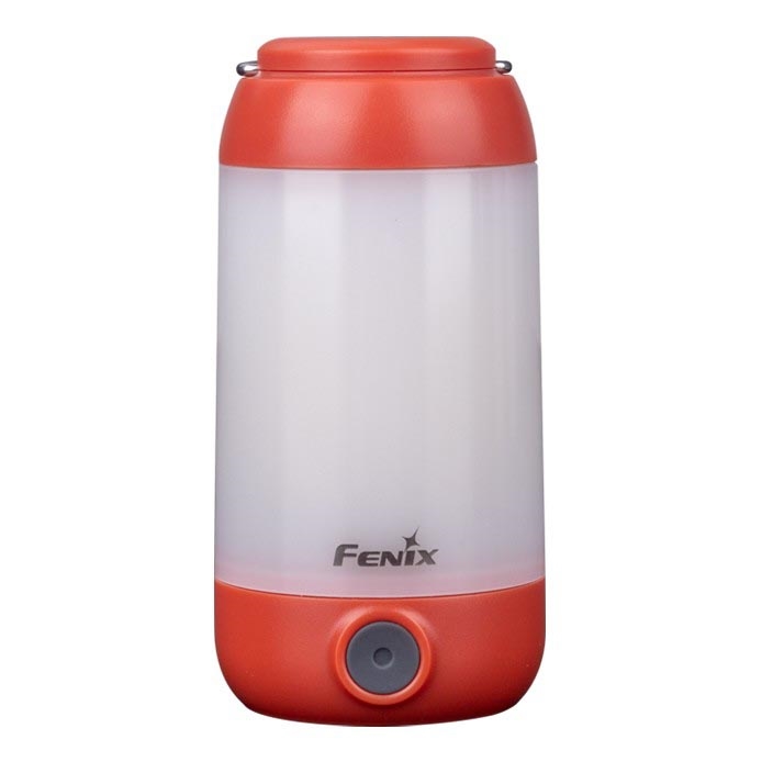 Fenix CL26RRED - LED Ljusreglerad bärbar uppladdningsbar lampa LED/USB/2xCR123A IP66 400 lm 400 h 2600 mAh orange